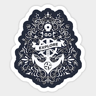 Go Explore Sticker